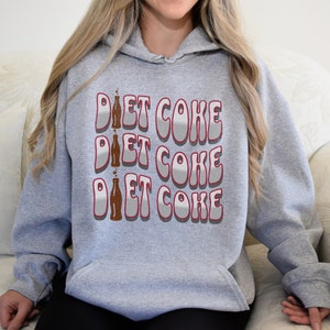 Diet Coke Shirt, Diet Coke Lover Sweatshirt, Funny Coke Shirt, Coke Lover Sweater, Gift for Diet Coke Lover, Diet Coke Long Sleeve Preppy
