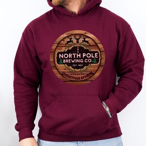 Premium Weihnachtsstimmung, North PoleBraun Co Pullover, Weihnachten Sweatshirt, Super Sweater, Super Weihnachten, Super Weihnachten, Super Weihnachten