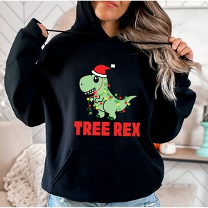 Christmas Dinosaur Sweatshirt, Gift for Geologist, Funny Dinosaur Sweater, Dino Hoodie, Christmas Graphic Tee, Womens Dinosaur Shirt
