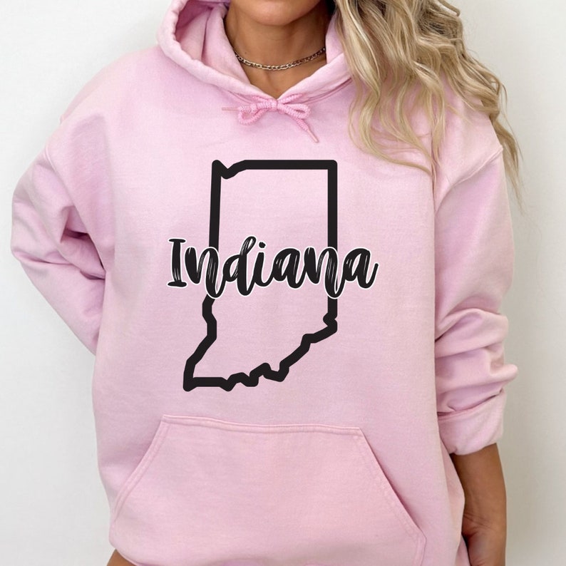 Indiana Sweatshirt, Indiana State Sweatshirt, Indiana Shirts, Midwest ...