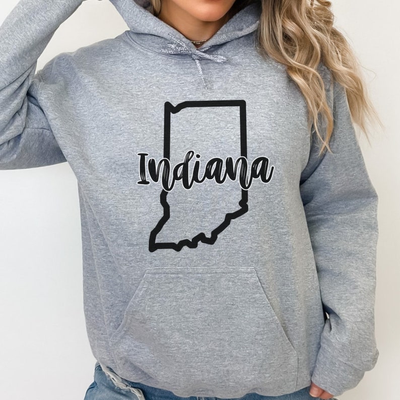 Indiana Sweatshirt, Indiana State Sweatshirt, Indiana Shirts, Midwest ...