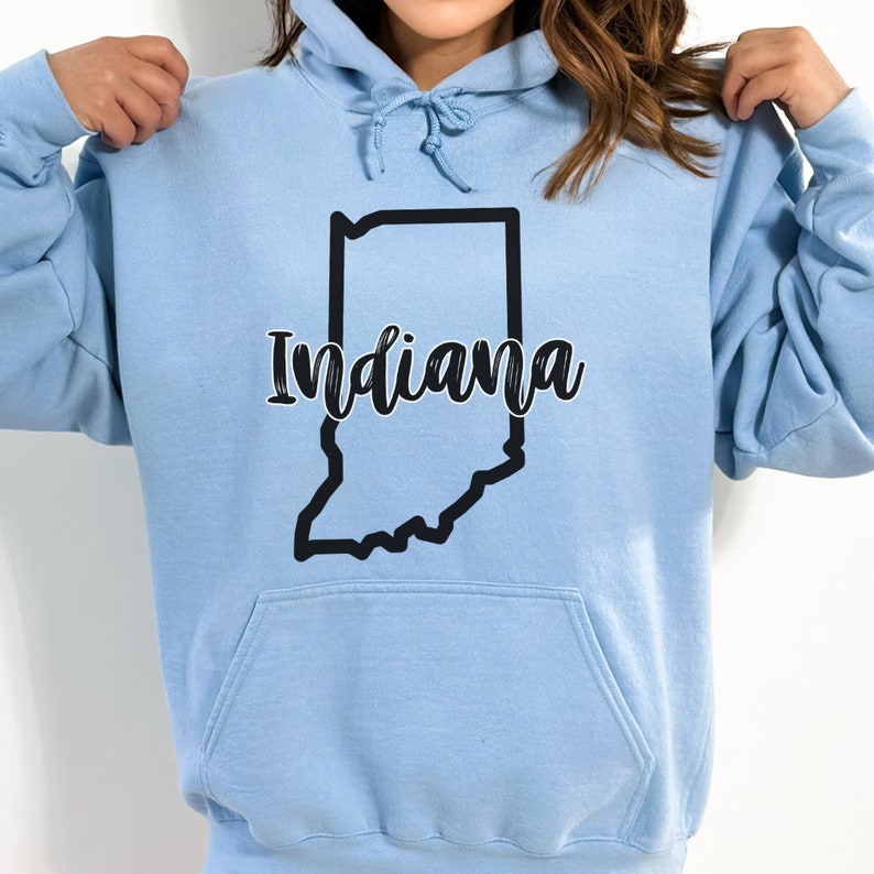 Indiana Sweatshirt, Indiana State Sweatshirt, Indiana Shirts, Midwest ...