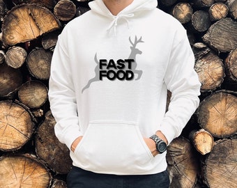 Hirsch-Jagd-Sweatshirt, Jagdsaison Shirt, lustiges Jäger-Sweatshirt Geschenk, Jagd Hoodies, Geschenk für Jäger, Unisex Jagd-Sweatshirts