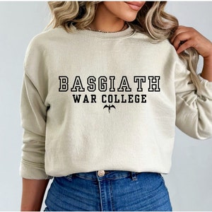 Fourth Wing Sweatshirt, Basgiath War College, Dragon Rider, Violet Sorrengail, Xaden Riorson, Riders Quadrant, Fantasy reader, Bookish Shirt