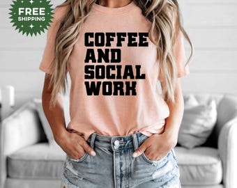 Social Worker T-Shirt, Social Worker Gift, Social Worker Shirt, School Counselor Shirt, Therapist Shirt, MSW LSW Social Worker Counselor Tee