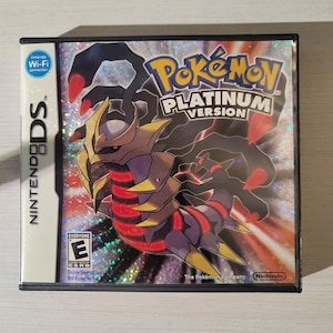ポケモン プラチナ DS ケース付き、テスト済み、保存済み!