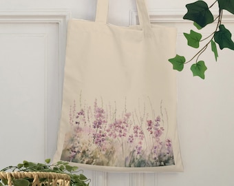 Stofftasche mit langem Henkel Floral