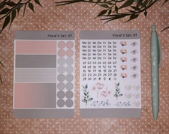 Sticker-Set PLANNER Floral II (2024)