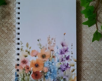 A5 Ringbuch 120 Blatt Floral