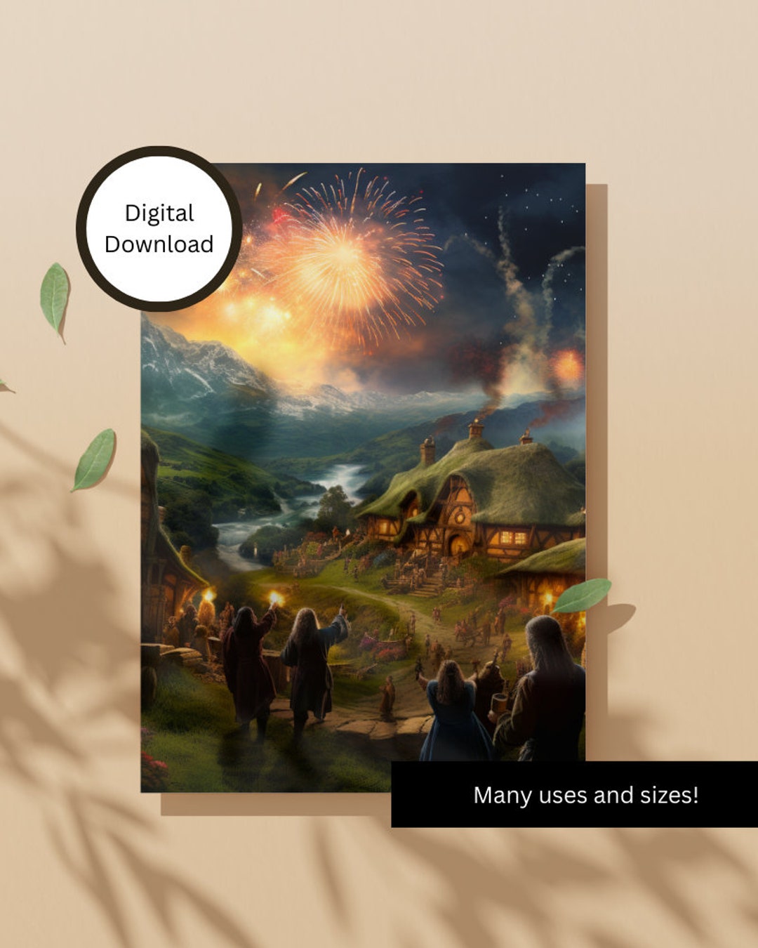 Bilbo's Birthday Party Pnglord of the Ringsthe Etsy