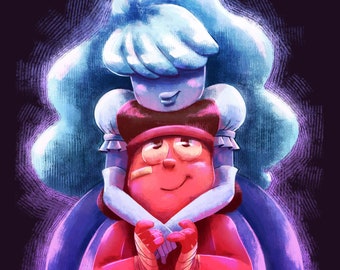 Ruby and Sapphire 11x17