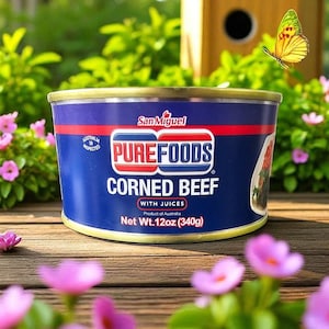 Purefoods Corned Beef with juices 340g Expires 2029