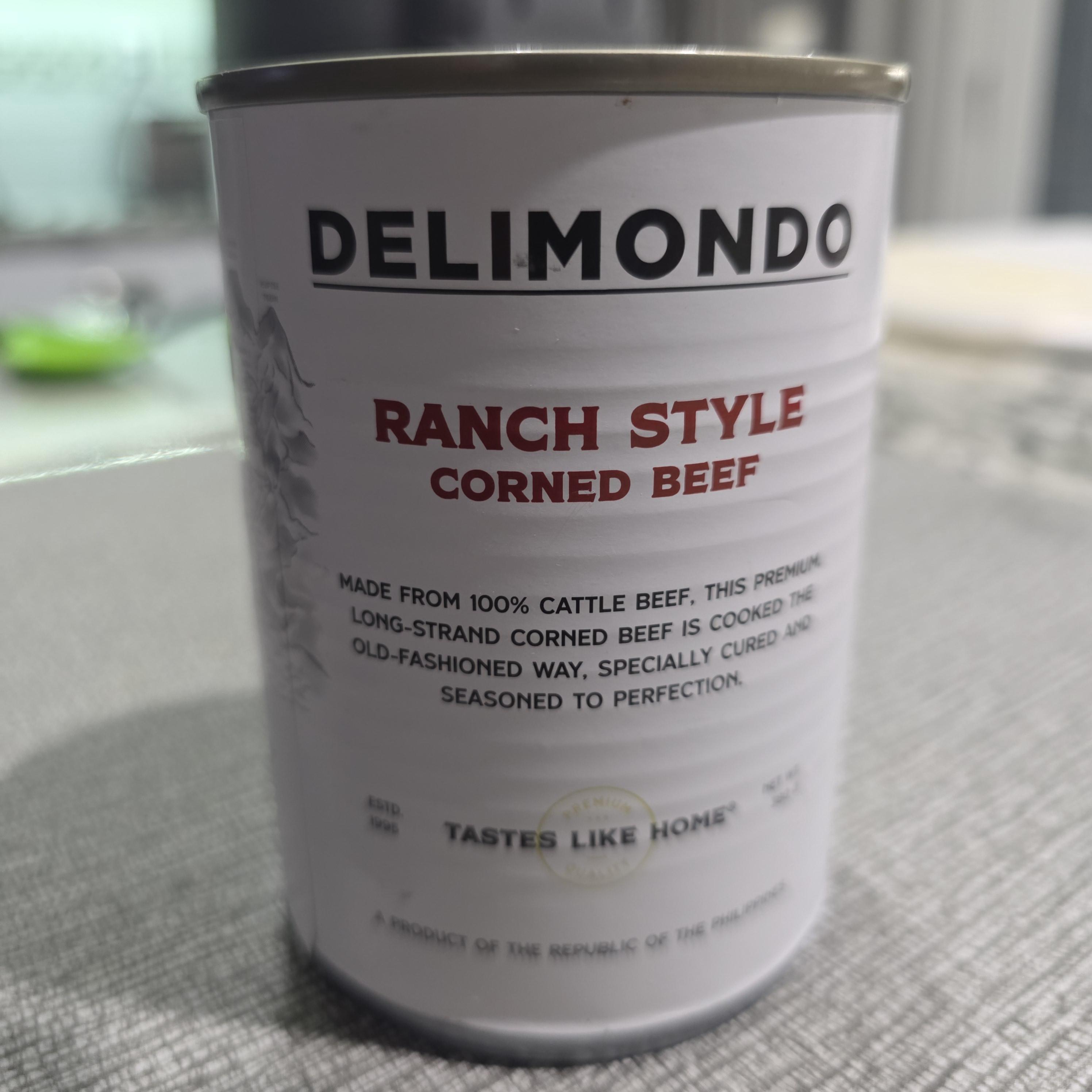 Delimondo Ranch Style Corned Beef, Angus Beef, Filipino Food