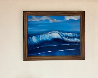 Dreamwave – 16"x20" Ölgemälde auf gespannter Leinwand