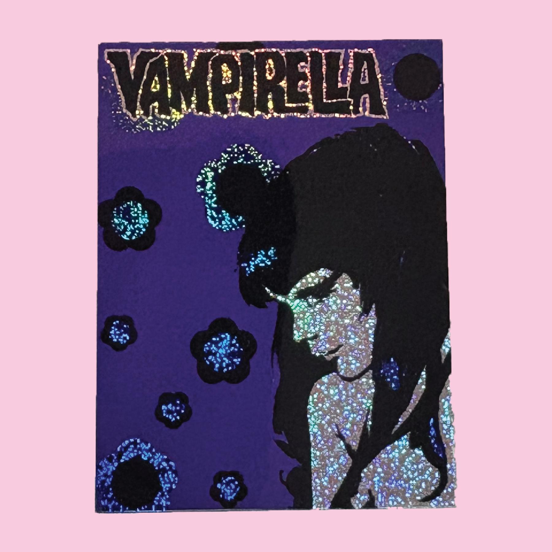 Vampirella Warren Publishing Pixie Glitter Sticker Vintage - Etsy