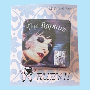 Siouxsie & the Banshees The Rapture LP Album Pinback Button