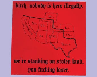 Stolen Sticker