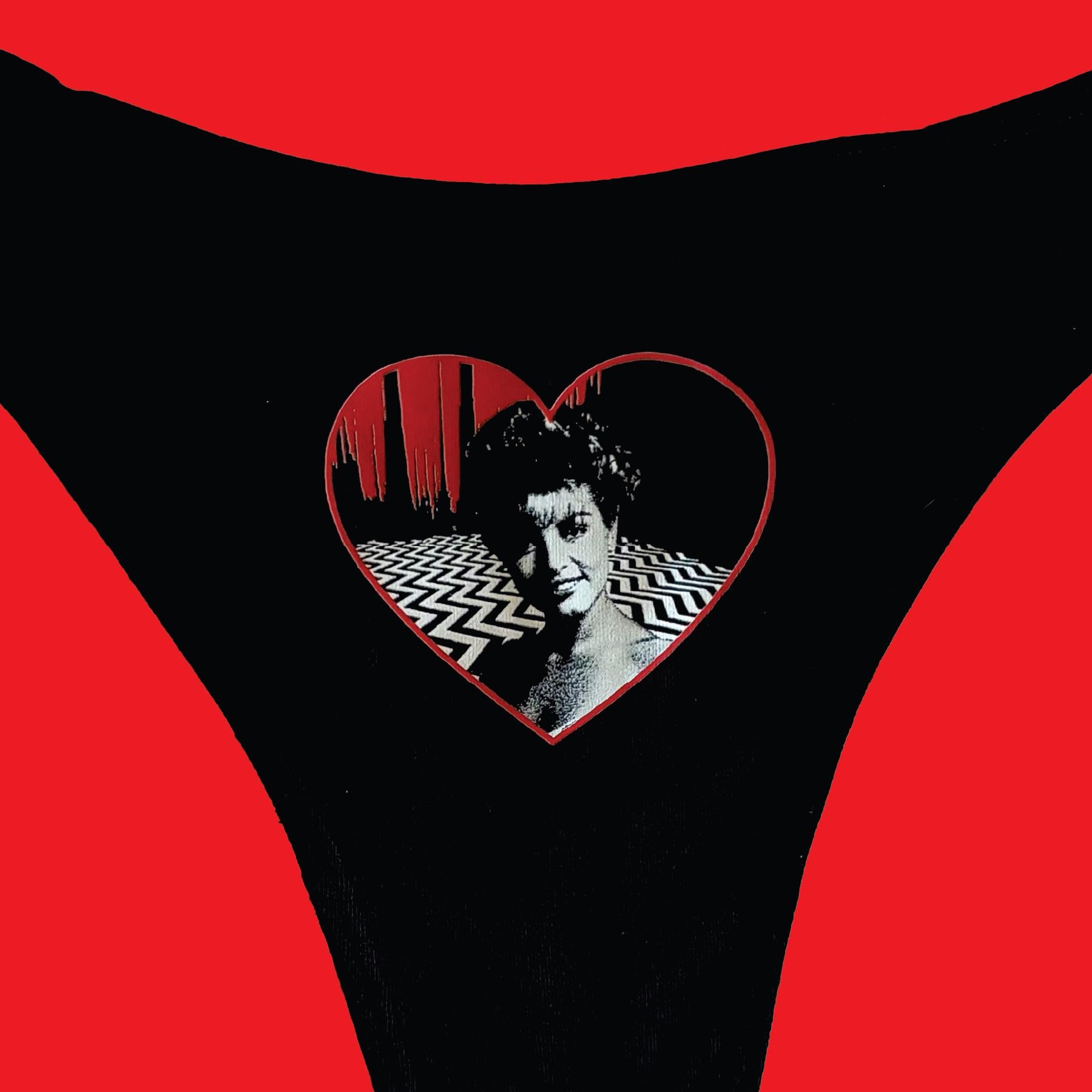 Laura Palmer Twin Peaks Thong 90s Grunge y2k Punk Goth Alternative