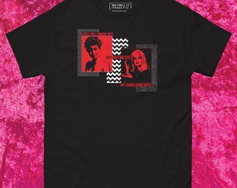 Laura Palmer Twin Peaks T-Shirt - Black Lodge David Lynch Fire Walk With Me Punk Rock Goth 90s Alternative Grunge