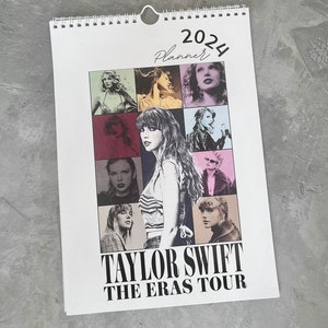 Taylor Swift Calendar 2024 Wall Calendar Swiftie the Eras -  Canada
