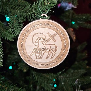 The Lamb Of God Ornament