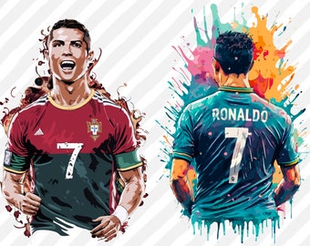 C.Ronaldo Portugal Fußball, Cristiano 7, Fußball Freund Geschenk, T-Shirt Design für Fußballfans