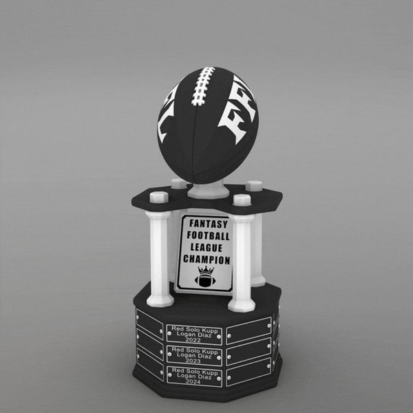 Fantasy Football Trophy Laser Cutter - Etsy