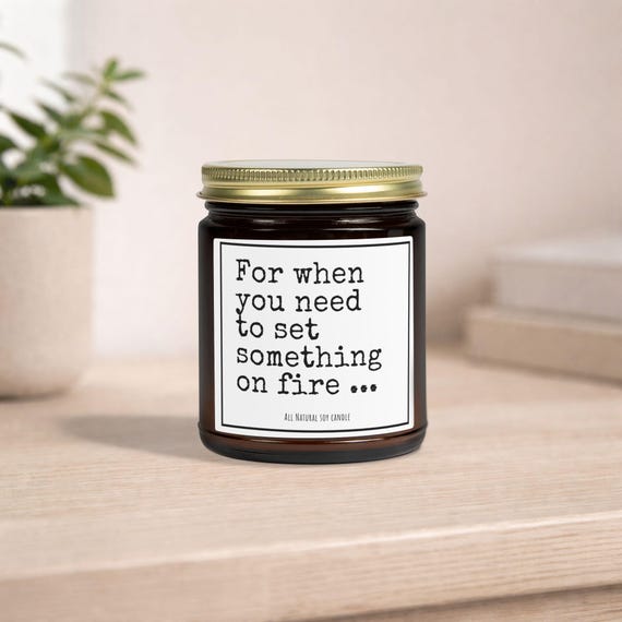 Funny Best Friend Candle Gift Sarcastic Candle for Friend Funny Coworker Gift Birthday Candle Stress Relief Gift Adult Humor Gift