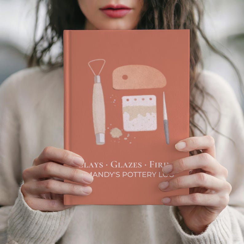 Pottery Log Book Glaze Testing Notebook Ceramic Studio Journal Clay and ...