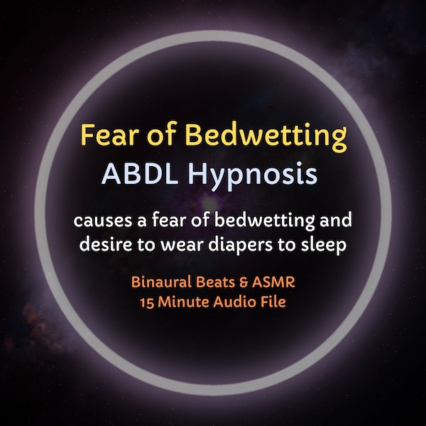 HypnoCat Fear of Bedwetting ABDL Hypnosis (Age Play, Regression, Incontinence Training)