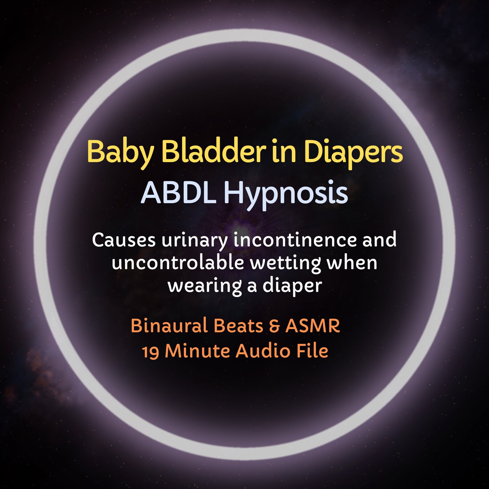 Hypnocat Baby Bladder in Diapers ABDL Hypnosis Listening Causes Total