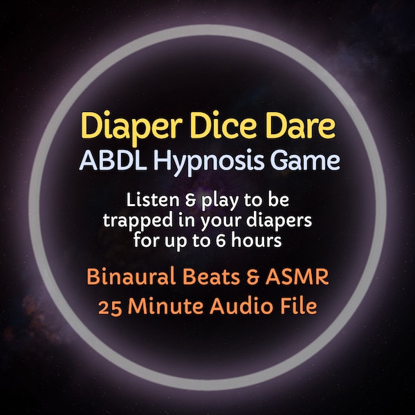 HypnoCat's Diaper Dice Dare ABDL Hypnosis Game - Listen to Become Trapped in Your Diapers for Up to 6 Hours
