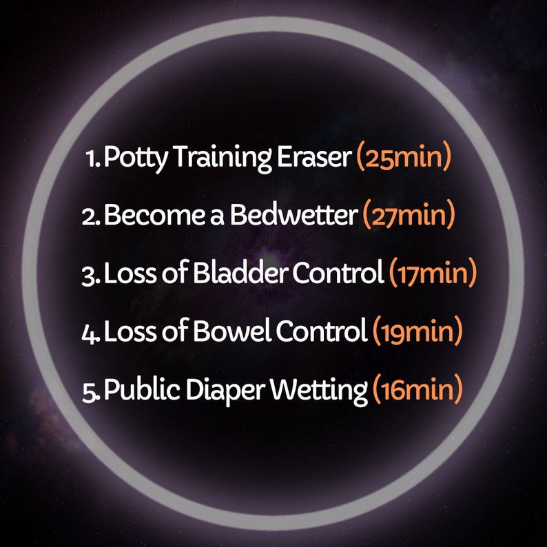 Hypnocats Unpotty Training ABDL Diaper Hypnosis SUPER BUNDLE to