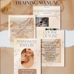 Permanent Jewelry Training Manual for Trainers