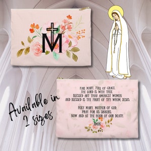 Veil Bag Rosary Pouch Holy Mass Essentials Missal or Bible Catholic Gift for Her First Holy Communion Confirmation Bridesmaids