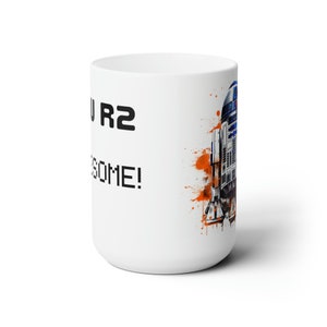 Tazza da caffè R2-D2, tazza R2-D2, tazza di Star Wars, tazza in ceramica da 15 once