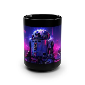 Tazza da caffè R2-D2, tazza R2-D2, tazza di Star Wars, tazza in ceramica da 15 once