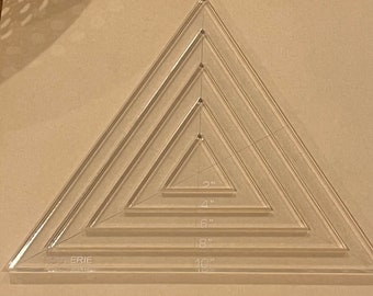 Multiple Circle Template 8 Sizes in One Set 4 to 11 Router Template Etsy