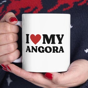 Angora Cat Mug Angora Lover Coffee Mug For Angora Owner Gift For Her Angora Mom Mug For Angora Cat Love Angora Cat Cup Gift For Him Cat Mug