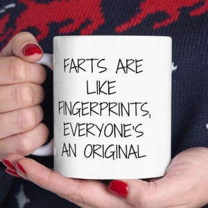 Funny Mug Gifts, Fart Gift, Fart Mug, Fart Lover Gift, Funny Coworker Gift, Boyfriend Gift, Dad Joke Gift, Funny Fart Gifts, Funny Guy Gifts