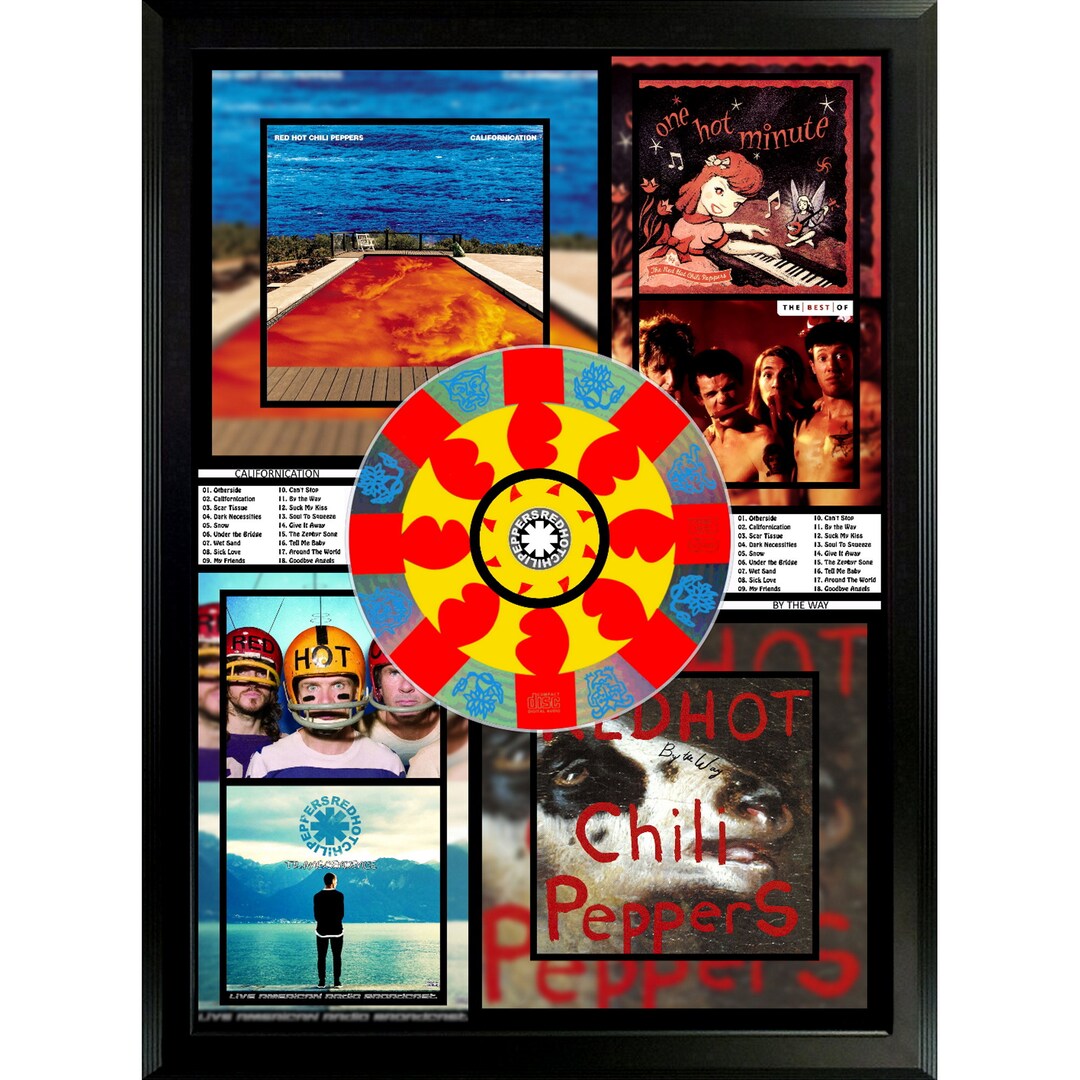 Framed Cd Poster Art - Etsy