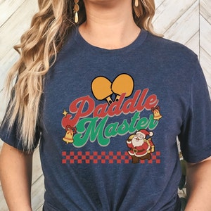 Ping pong paddle master christmas T-shirt,Ping pong shirt, Ping pong tee,Table tennis Shirt, Ping pong men&women shirt, Ping pong coach gift