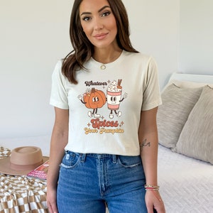 Retro Fall Pumpkin Spice T-Shirt, Fall Tee, Vintage Fall T Shirt, Pumpkin Spice Late Tee