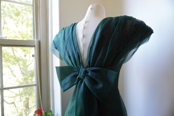 1960s formal gown | Christmas formal gown | 60s f… - image 3