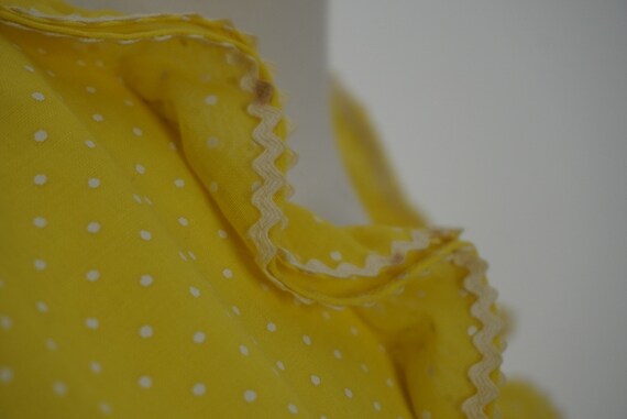 1970s swiss dot maxi dress | 1970s maxi dress | 7… - image 9