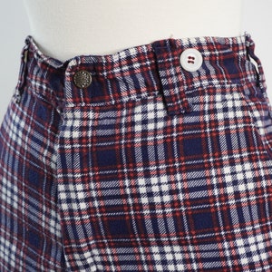 1970s plaid bell bottom flare pants | vintage bell bottoms | 1970s bell bottoms | vintage flare pants | vintage plaid
