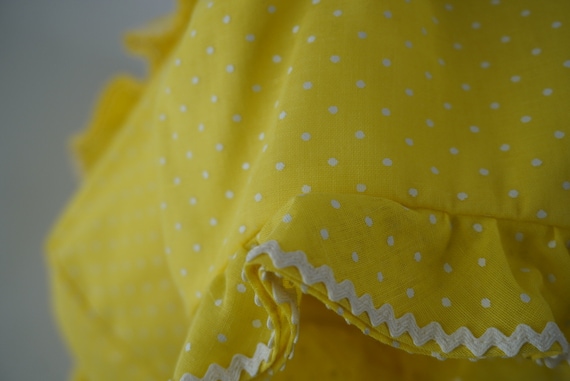 1970s swiss dot maxi dress | 1970s maxi dress | 7… - image 6