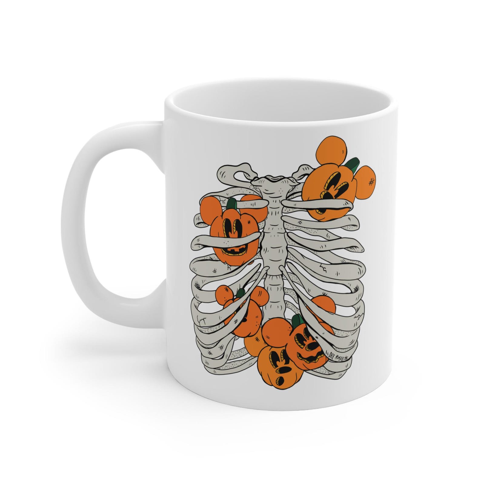 Mickey Mouse Halloween Mug, Coffee Mug, Halloween Mug Etsy