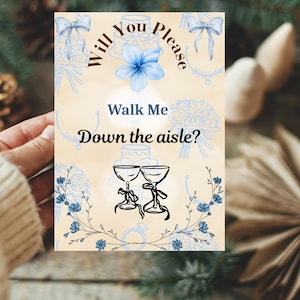 Convite de casamento "Me acompanhe até o altar" PNG | Para imprimir | Cartão "Você me acompanha até o altar" | Download digital para festa de casamento "Eu, pai"