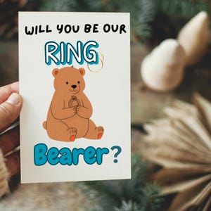 ¿Serás mi portador de anillos? Tarjeta PNG Boda Descarga instantánea Propuesta de portador de anillos Archivo digital Fiesta de bodas Imprimible Linda invitación Nupcial